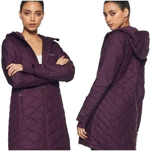 Columbia Women Heavenly Long Hooded Jacket Size M
